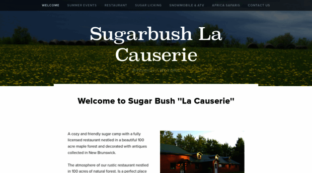 sugarbushlacauserie.com