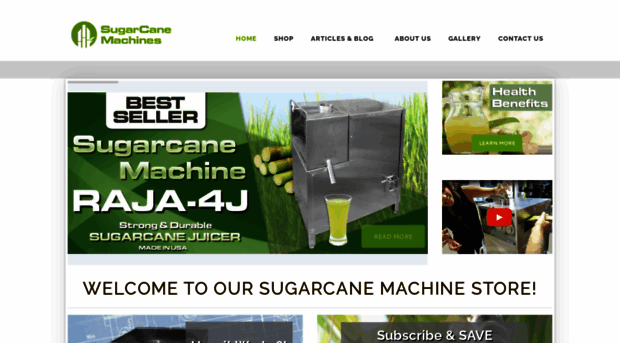 sugarcanemachine.com