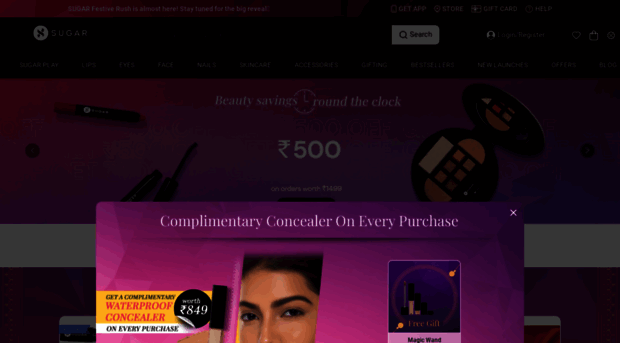 sugarcosmetics.com