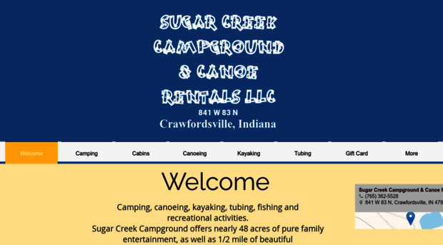 sugarcreekcanoetrips.com