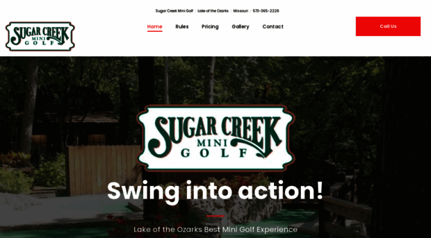 sugarcreekminigolf.com