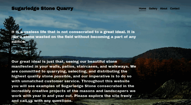 sugarledgestonequarry.com