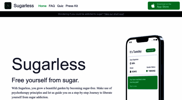 sugarlessapp.com