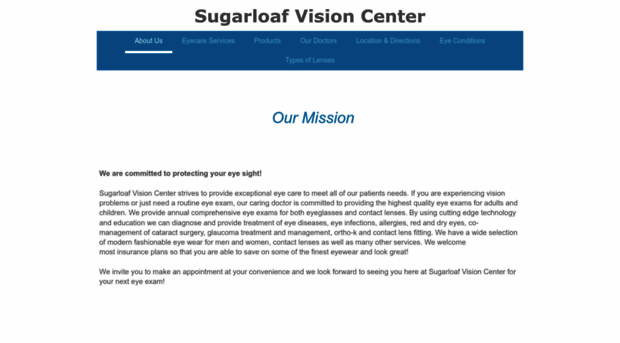 sugarloafvisioncenter.com