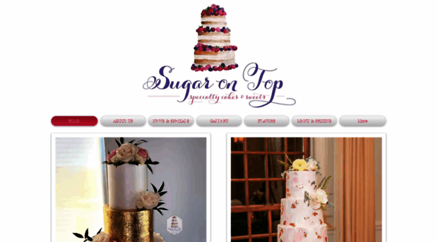 sugarontopcakesandsweets.com