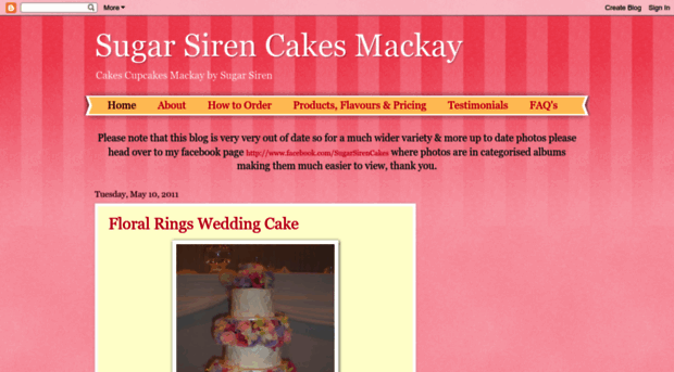 sugarsirencakesmackay.blogspot.com