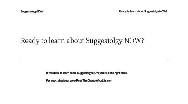 suggestologynow.com