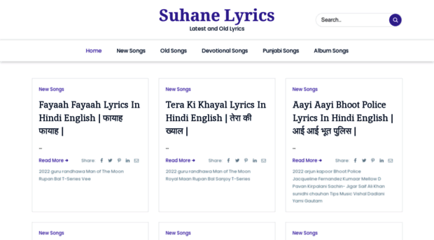 suhanelyrics.in