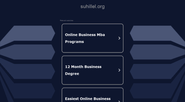 suhillel.org