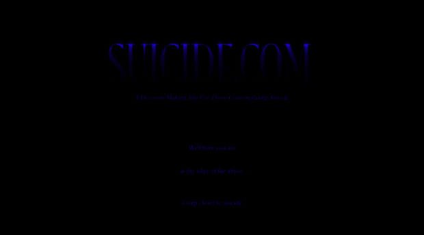 suicide.com