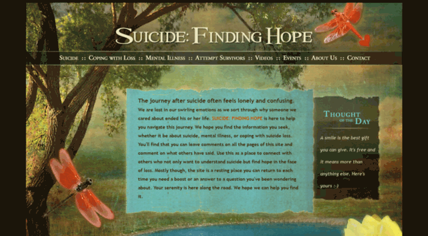 suicidefindinghope.com