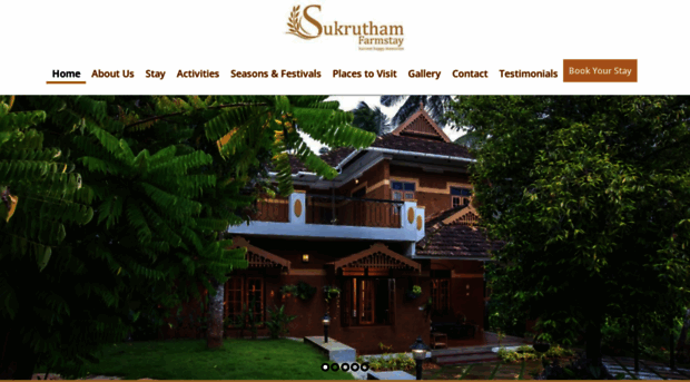 sukruthamfarmstay.com