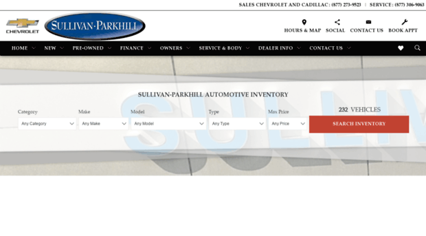 sullivanparkhillchevy.com