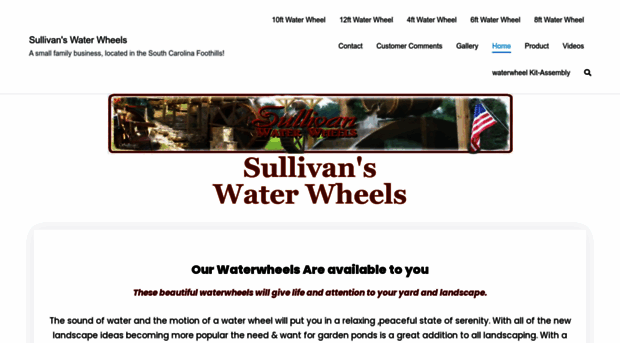 sullivanswaterwheels.com