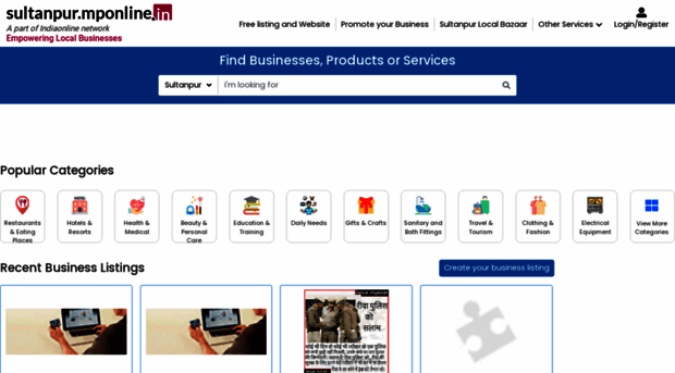 sultanpur.mponline.in