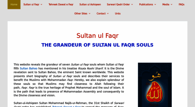 sultanulfaqr.com