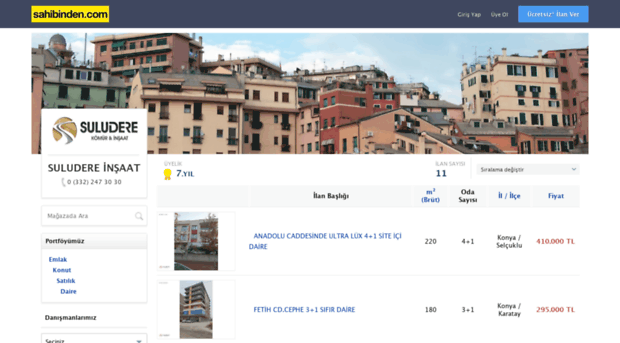 suludereinsaat.sahibinden.com