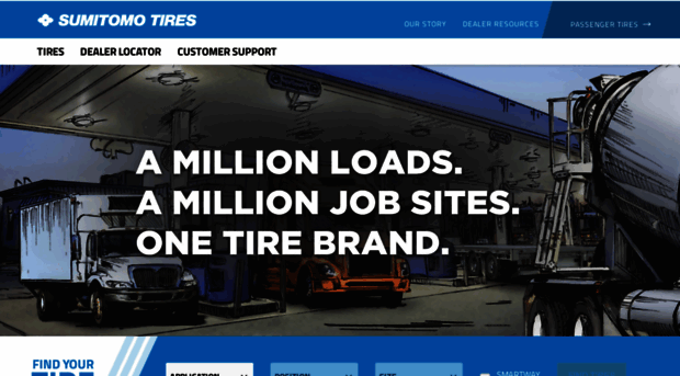 sumitomotrucktires.com