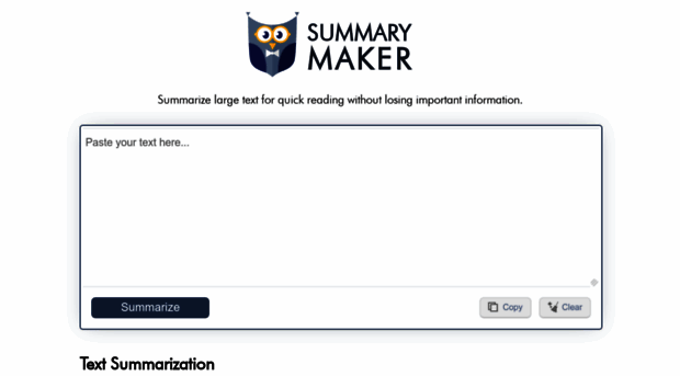 summarymaker.com