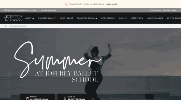 summer.joffreyballetschool.com