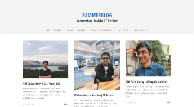 summerblog.insightiitb.org