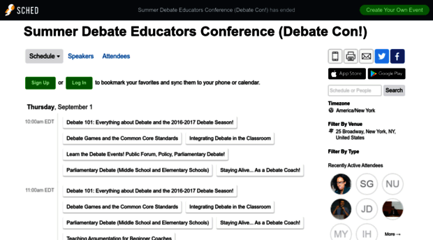 summerdebateeducatorsconfer2016.sched.org