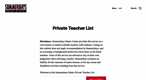summerhaysmusicprivateteachers.com