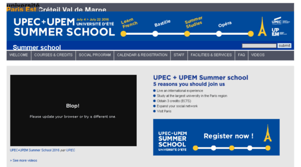 summerschool.univ-paris-est.fr