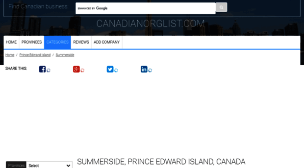 summerside.canadianorglist.com