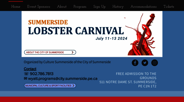 summersidelobstercarnival.website