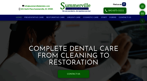 summervilledentalsc.com