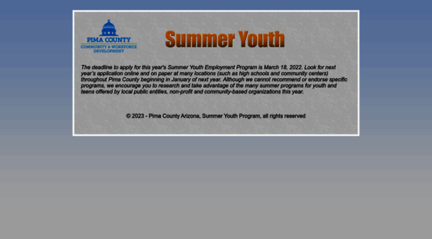 summeryouth.pima.gov