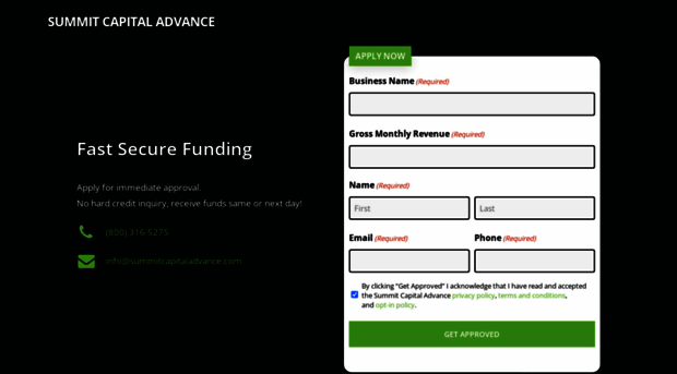 summitcapitaladvance.com