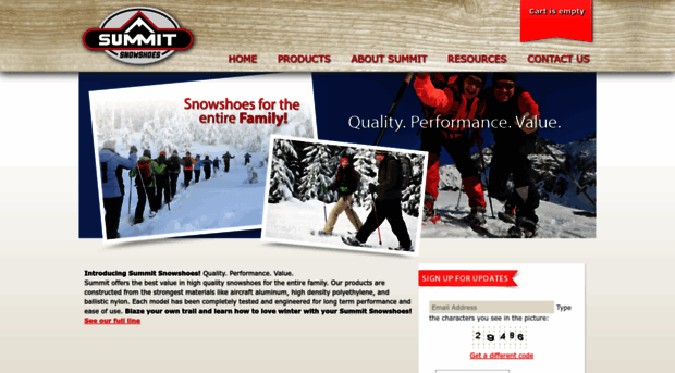 summitsnowshoes.com