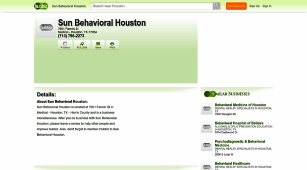 sun-behavioral-houston.hub.biz