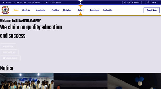 sunakhariacademy.edu.np