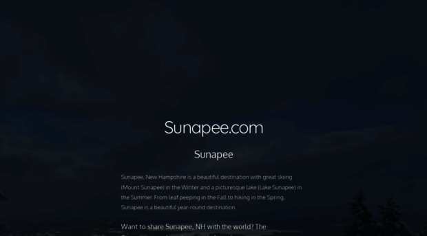 sunapee.com