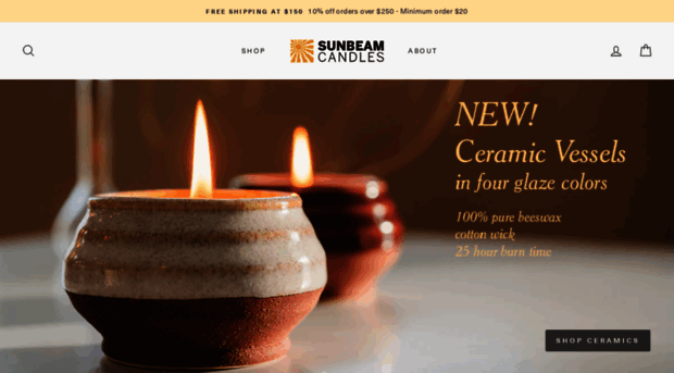 sunbeamcandles.com