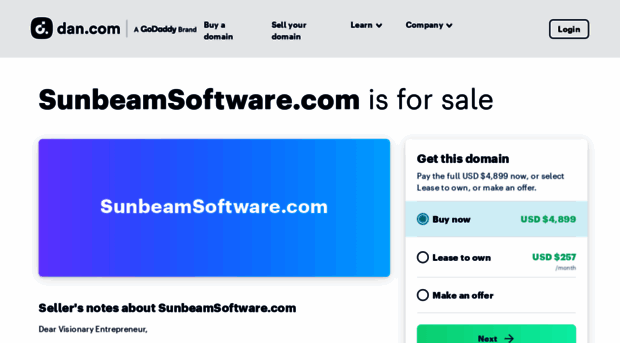 sunbeamsoftware.com