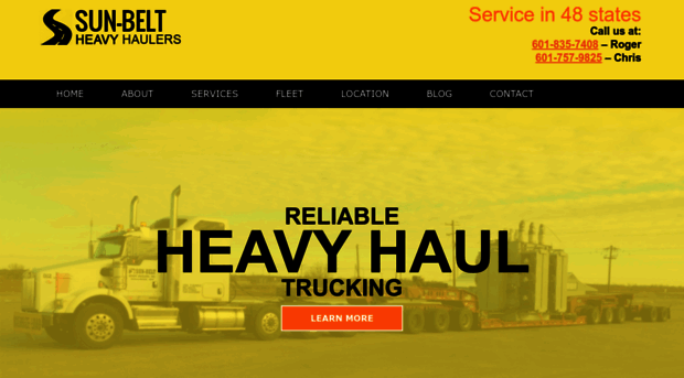 sunbeltheavyhaulers.com