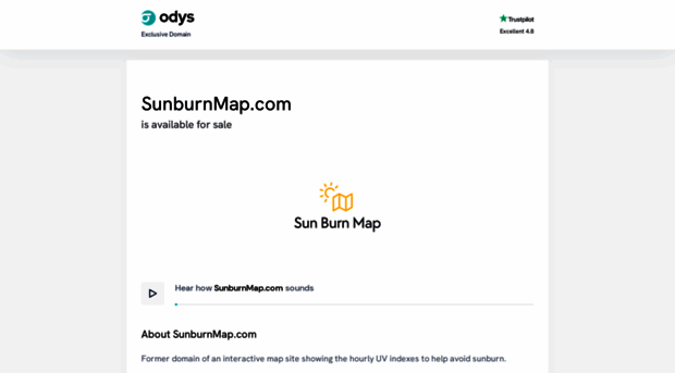 sunburnmap.com