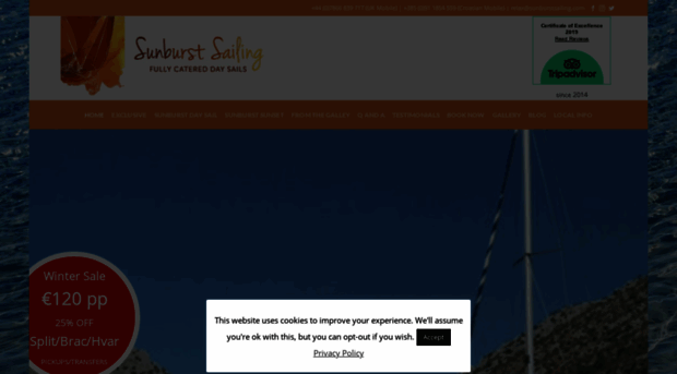 sunburstsailing.com