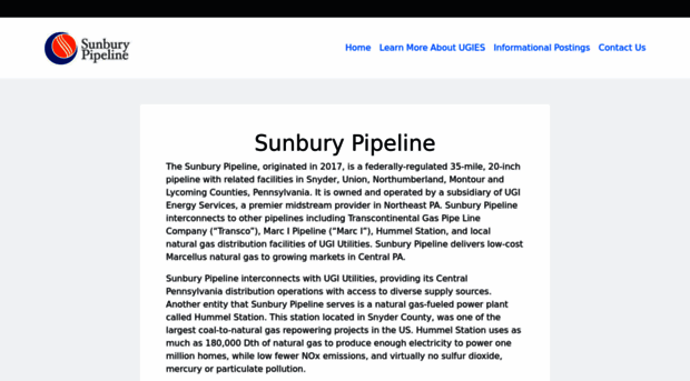 sunburypipeline.com