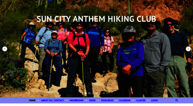 suncityanthemhikingclub.com