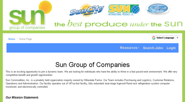 suncitygroupofcompanies.hirecentric.com