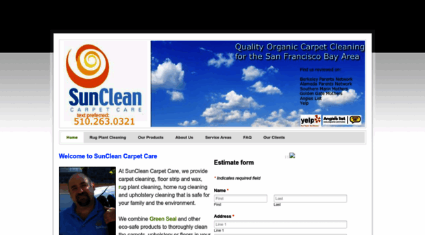 suncleancarpetcare.com