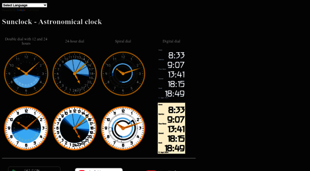 sunclock.ch