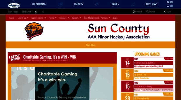 suncountypanthers.com