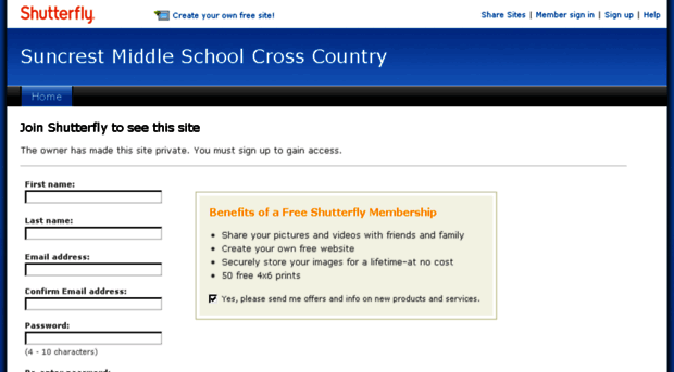 suncrestxc.shutterfly.com