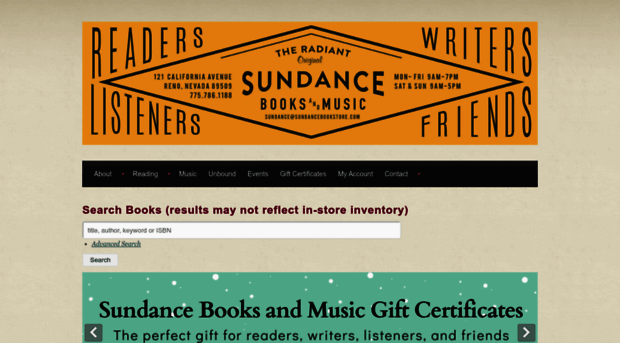 sundancebookstore.com